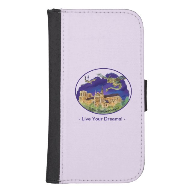 Gargoyle Notre Dame - Paris Dreams Wallet Case (Front)