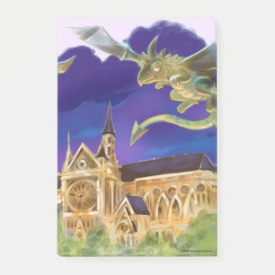 Gargoyle Notre Dame - Paris Notes 4" x 6"