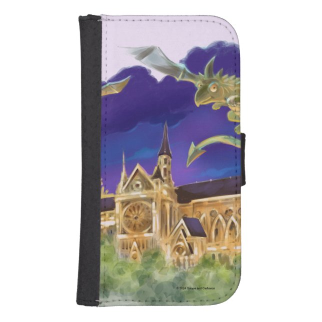 Gargoyle Notre Dame - Paris Wallet Case (Front)