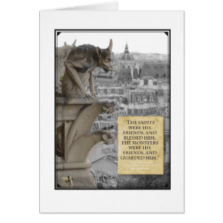 Gargoyle of Notre Dame Cards