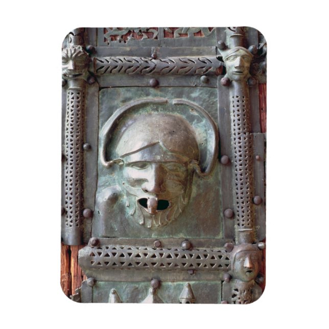 Gargoyle panel from the left door of the portal, 1 magnet (Vertical)