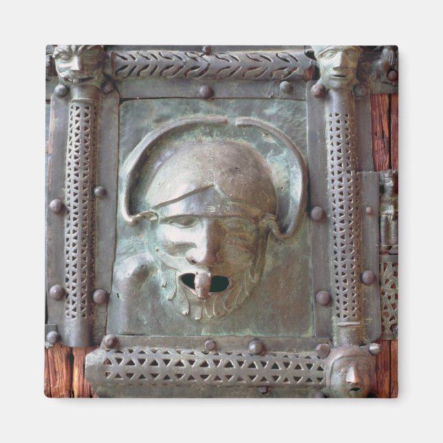 Gargoyle panel from the left door of the portal, 1 magnet (Front)