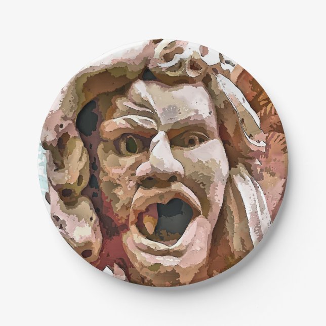 GARGOYLE PAPER PLATES (Front)