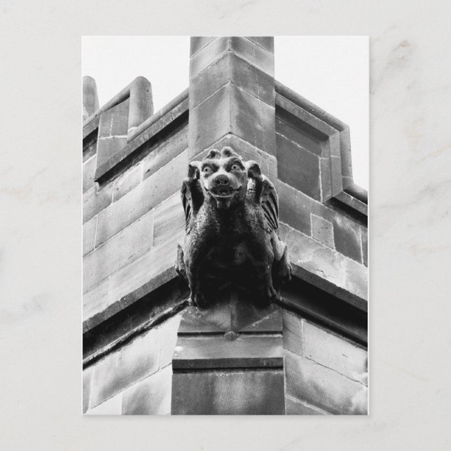 Gargoyle Postcard (Front)
