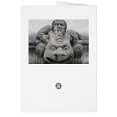 Gargoyle 'Spacehopper' card (Back)