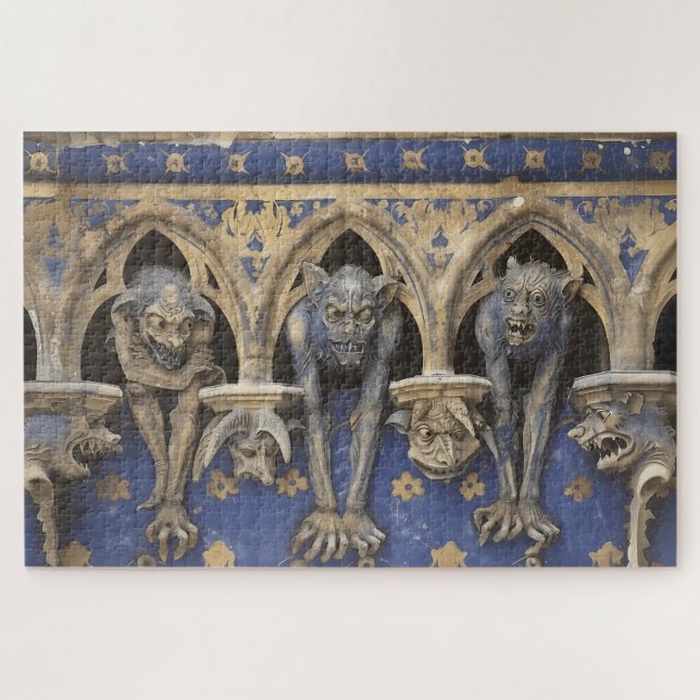 Gargoyles Jigsaw Puzzle (Horizontal)