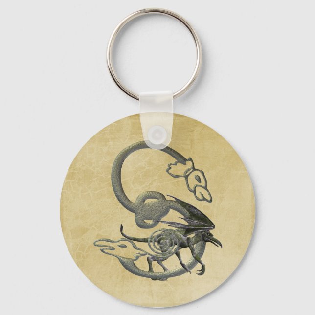 Gargoyles Monogram S Keychain (Front)