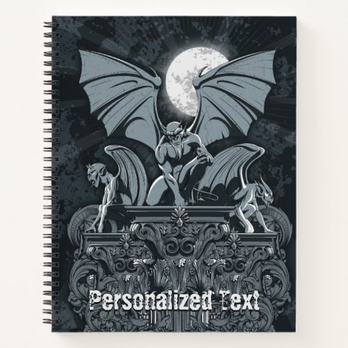 Gargoyles Pagan Magic Spells Notebook