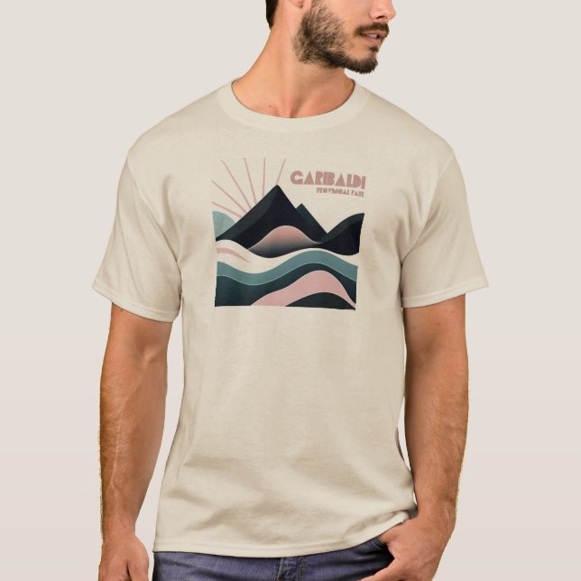 Garibaldi Provincial Park Colored Hills T-Shirt (Front)