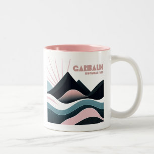 Garibaldi Provincial Park Colored Hills Two-Tone Coffee Mug