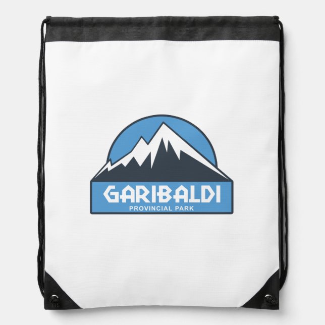 Garibaldi Provincial Park Drawstring Bag (Front)