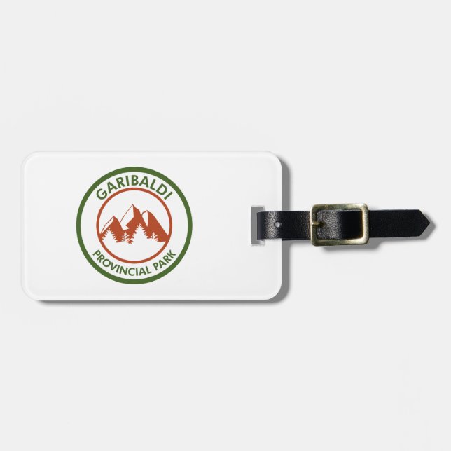Garibaldi Provincial Park Luggage Tag (Front Horizontal)