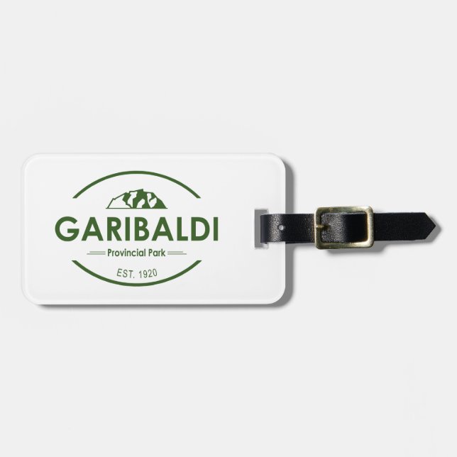 Garibaldi Provincial Park Luggage Tag (Front Horizontal)