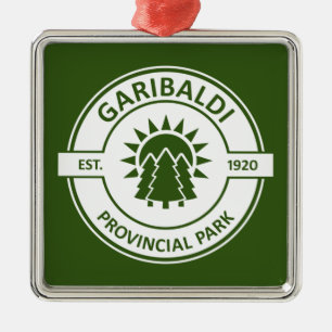 Garibaldi Provincial Park Metal Ornament