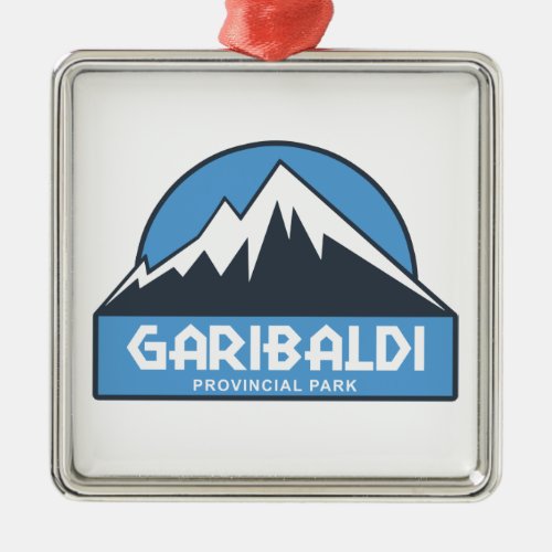 Garibaldi Provincial Park Metal Ornament