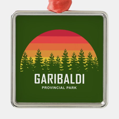 Garibaldi Provincial Park Metal Ornament