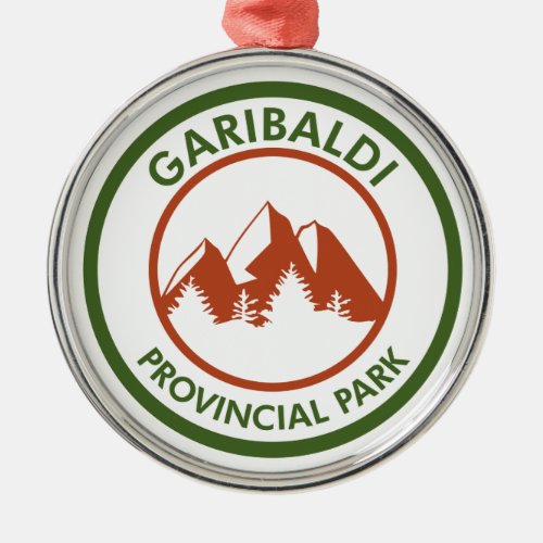 Garibaldi Provincial Park Metal Ornament