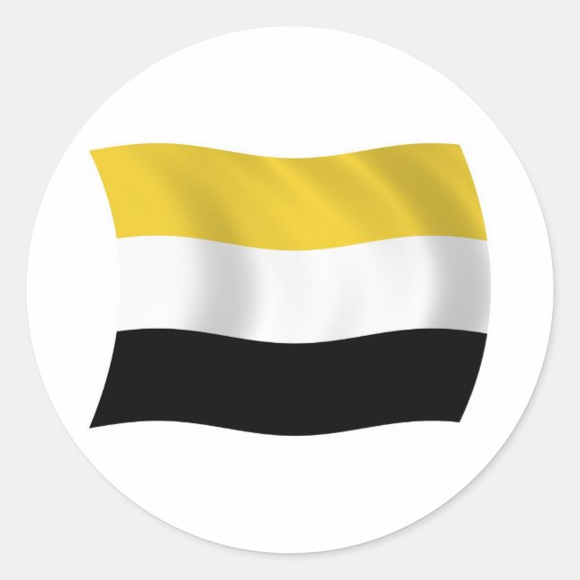 Garifuna Flag Sticker (Front)