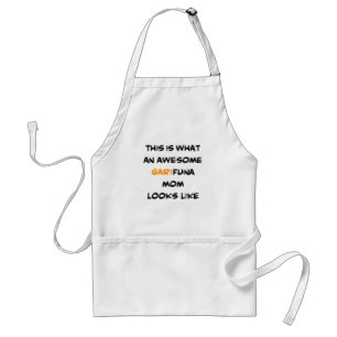 garifuna mom, awesome adult apron