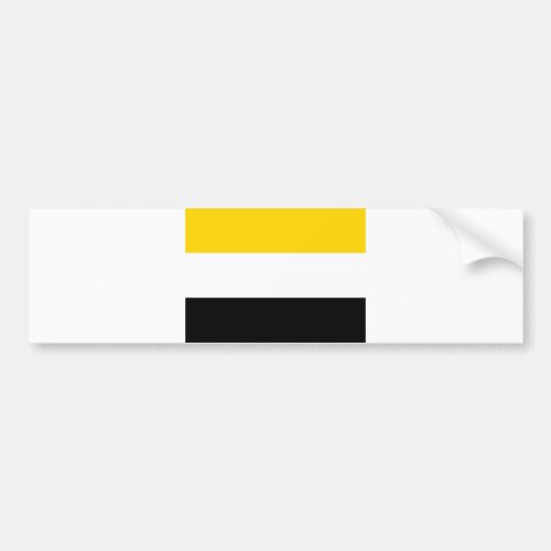 Garifuna people ethnic flag Arawakan Bumper Sticker