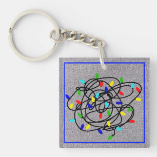 Garland Christmas Lights-87870 Keychain