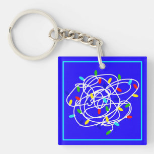 Garland Christmas Lights-87870 Keychain