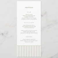 GARLAND GREENS WEDDING MENU