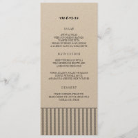 GARLAND GREENS WEDDING MENU