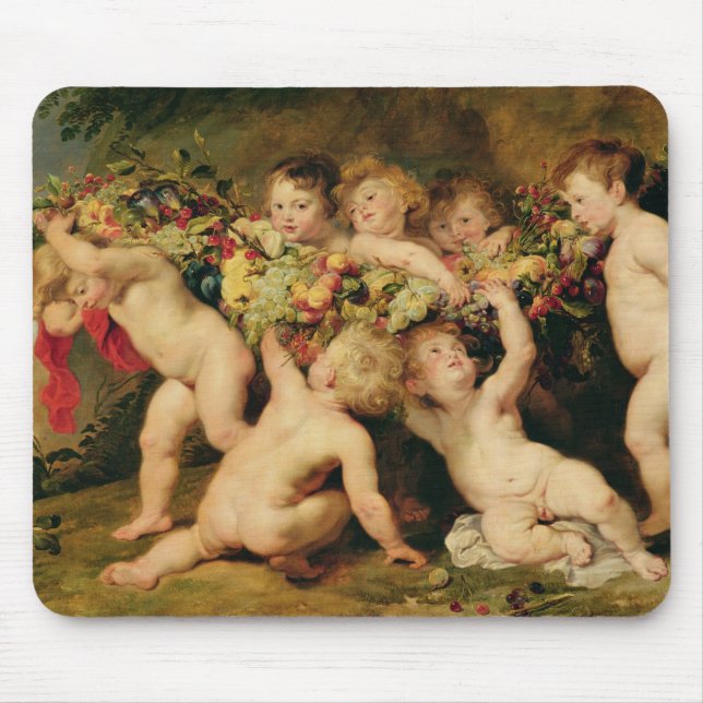 Garland of Fruit, c.1615-17 Mouse Pad (Front)