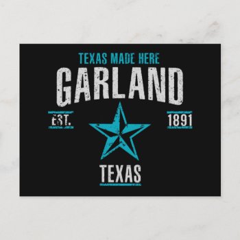 Garland Postcard by KDRTRAVEL at Zazzle