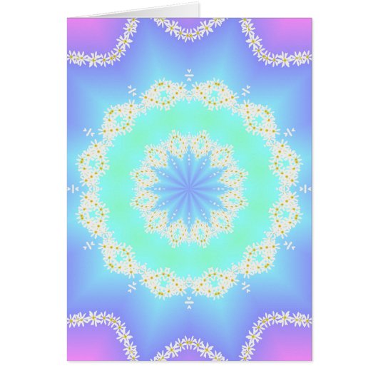 Garlands of daisies cards (Front)
