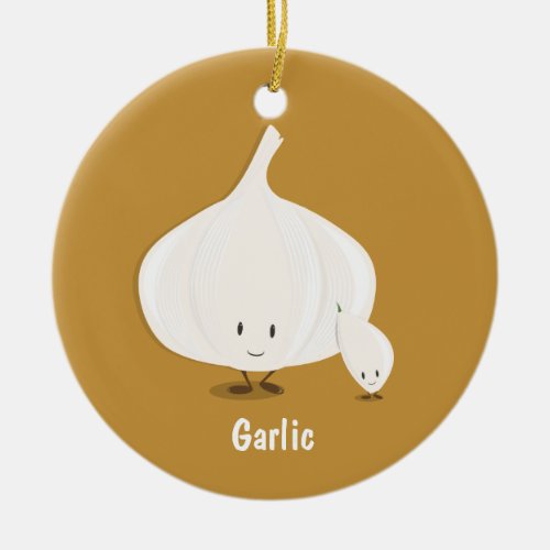 Garlic and Clove characters  Ornament