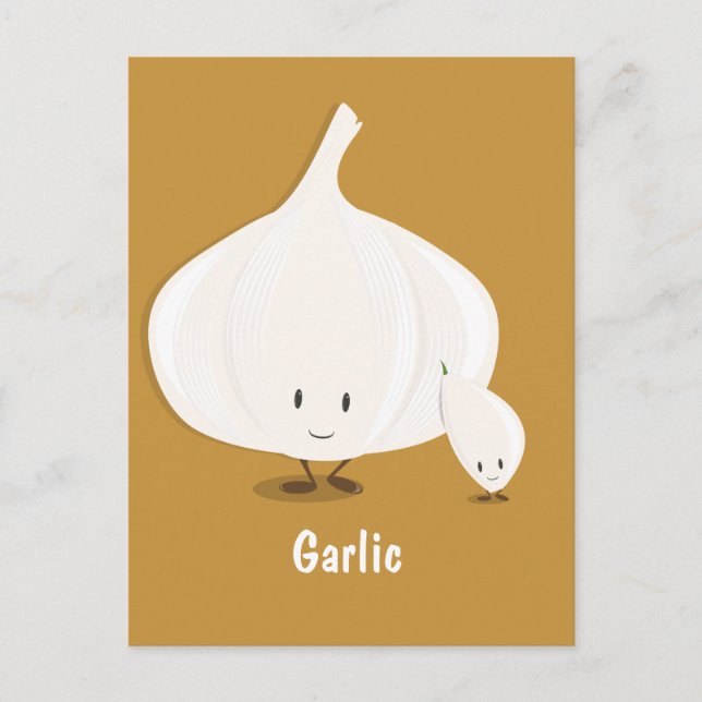 Garlic and Clove characters | Postcard (Front)