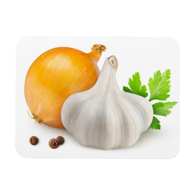 Garlic and onion magnet (Horizontal)