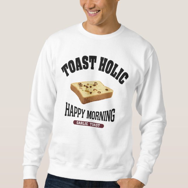 Garlic (Arrange Toast Vintage style) Sweatshirt (Front)