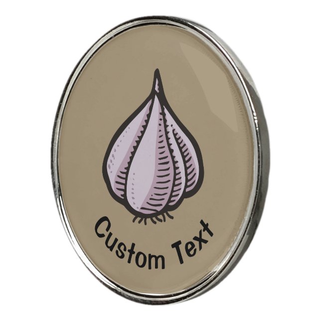 Garlic Bulb Golf Ball Marker (3/4)