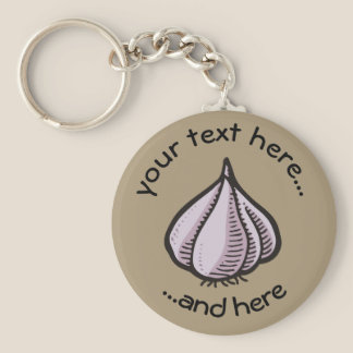 Garlic Bulb Keychain
