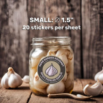 Garlic Bulb Label