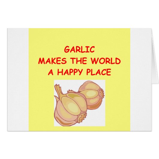 garlic cards (Front Horizontal)