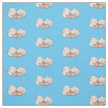 Garlic cartoon illustration   fabric