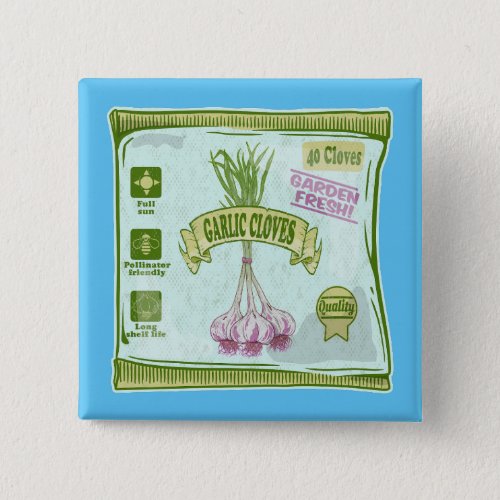 Garlic Cloves Vegetable garden Button