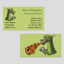 Garlic Dragon Business Card