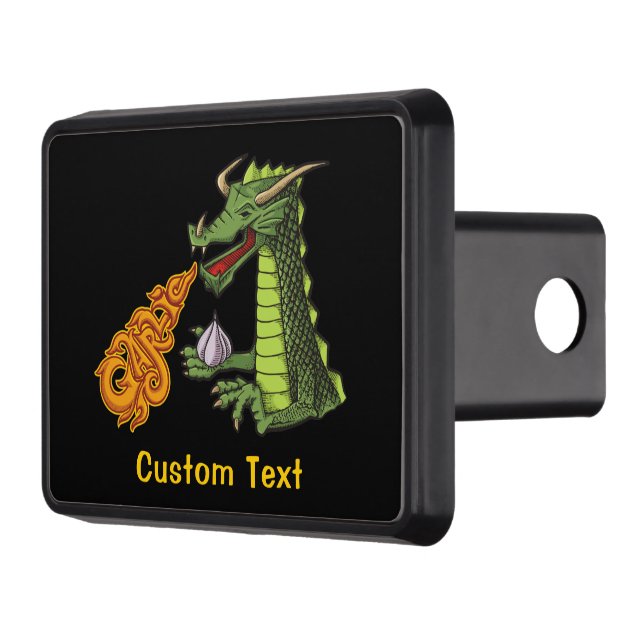 Garlic Dragon Hitch Cover (Left)