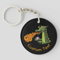 Garlic Dragon Keychain