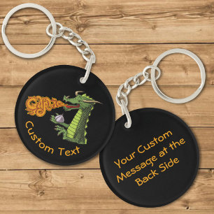 Garlic Dragon Keychain