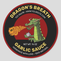 Garlic Dragon Label