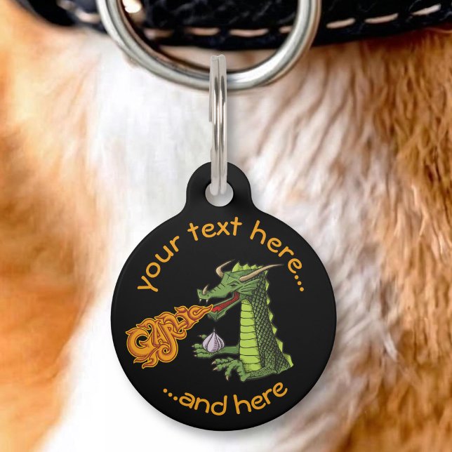 Garlic Dragon Pet ID Tag (Creator Uploaded)