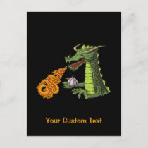 Garlic Dragon Postcard