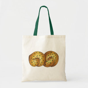 Garlic Knots Bread Roll Italian Food Cooking Chef Tote Bag