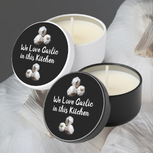Garlic Lovers Kitchen Mini Candle Favors